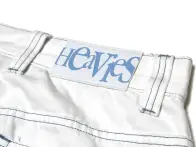 Doomed Brand "Heavies X MOTOBUNKA" Hose - White
