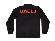 Doomed Brand "Love Us Coach" Jacket - Black