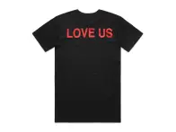 Doomed Brand "Love Us" T-Shirt - Black