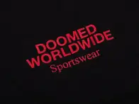 Doomed Brand "Love Us" T-Shirt - Black
