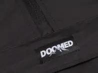 Doomed Brand "Mountain" Windbreaker Jacke - Black