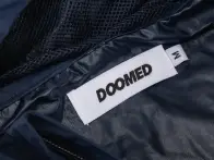 Doomed Brand "Mountain" Windbreaker Jacke - Navy