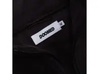Doomed Brand "New Port Quarter Zip Fleece" Pullover - Black