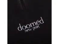 Doomed Brand "New Port Quarter Zip Fleece" Pullover - Black