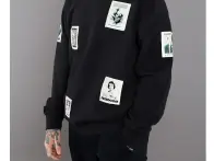 Doomed Brand "Patch Sweater" Pullover - Black