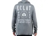 eclat "Circle Icon" Hooded Longsleeve - Dark Heather Grey