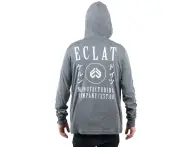 eclat "Circle Icon" Hooded Longsleeve - Dark Heather Grey