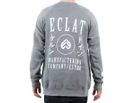 eclat "Circle Icon" Pullover - Heather Grey