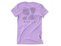eclat "Monstera" T-Shirt - Lilac