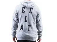 eclat "MFG Company" Hooded Zipper - Heather Grey