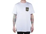 eclat "Script Pocket" T-Shirt - Brown Pocket