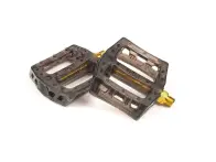 eclat "Surge Nylon Trans/Gold" Pedals