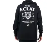 eclat "Tiger" Hooded Longsleeve - Black