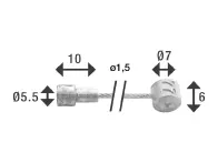 Elvedes "6412/27" Bremszug - Universal