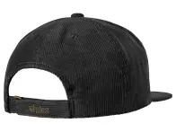 Etnies "Arrow Cord Strapback" Kappe - Black/Brown