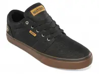 Etnies "Barge LS" Shoes - Black/Gum/Silver