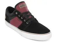 Etnies "Barge LS" Shoes - Black/Red/Beige
