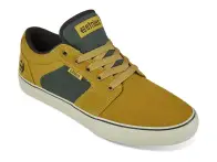 Etnies "Barge LS" Shoes - Tan/Green