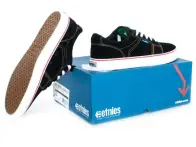 Etnies "Barge LS" Schuhe schwarz