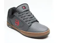 Etnies "Camber Crank" Shoes - Grey/Gum/Red