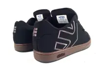 Etnies "Fader" Shoes - Black/Charcoal/Gum