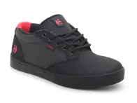 Etnies "Jameson Mid Crank" Shoes - Black/Dark Grey/Red (Brandon Semenuk)