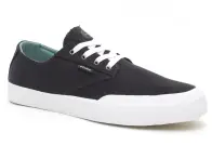 Etnies "Jameson Vulc LS" Shoes - Black/White/Silver