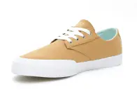 Etnies "Jameson Vulc LS" Shoes - Tan/White