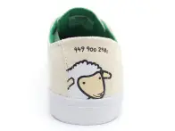 Etnies "Jameson Vulc LS X Sheep" Shoes - White