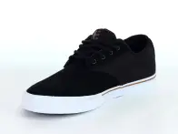 Etnies "Jameson Vulc" Schuhe - Black/White/Gum (Nathan Williams)