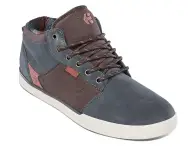 Etnies "Jefferson Mid" Schuhe - Grey/Brown