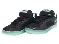 Etnies "Number Mid" Schuhe schwarz/türkis