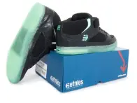 Etnies "Number Mid" Schuhe schwarz/türkis