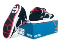 Etnies "Number Mid" Schuhe blau/grau/rot