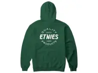 Etnies "Quality Control" Hooded Pullover - Green/White