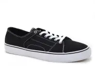 Etnies "RLS" Schuhe - Black/White/Silver