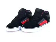 Etnies "RVM VULC Kids" Shoes- black/grey/red