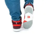Etnies "Sky Rise" Shoes - Burgundy/Red