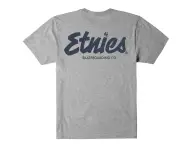 Etnies "Speed Script" T-Shirt - Grey/Heather