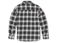 Etnies X Doomed "Flannel" Shirt - Black/White