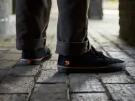 Etnies X Doomed "Jameson Vulc" Schuhe - Black Raw