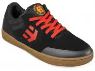 Etnies X Santa Cruz "Little Kids Marana" Shoes - Black/Red/Gum