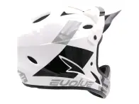 Evolve "Storm" Fullface Helm - Glossy White/Black