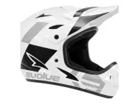 Evolve "Storm" Fullface Helm - Glossy White/Black
