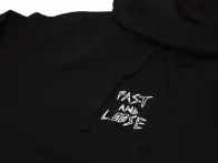 Fast and Loose "Embroidered Logo" Hooded Pullover