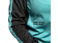 Fasthouse "Classic Mercury Women's Long Sleeve" Jersey - Black/Teal