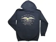 FBM "Infinity" Hooded Zipper - Black