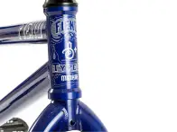 Fiend BMX "Type B" 2019 BMX Bike - Gloss Trans. Navy / Black Splatter