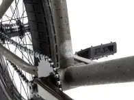 Fiend BMX "Type B+" 2019 BMX Rad - Freecoaster - Matte Clear / Black Splatter
