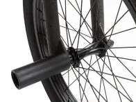 Fiend BMX "Type B+" 2019 BMX Rad - Freecoaster - Matte Clear / Black Splatter